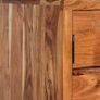 Sideboard Solid Wood with Carved Doors 160x40x75 cm Image 3