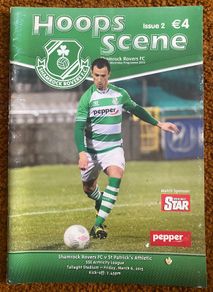 2015 Shamrock Rovers v St. Patrick's Athletic - Airtricity League Premier Division Programme