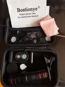 Bostionye Universal Smartphone Camera Lens Kit