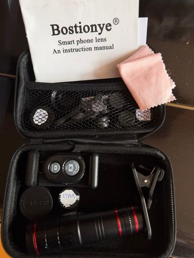 Bostionye Universal Smartphone Camera Lens Kit