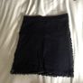 Navy sparkly skirt Image 3