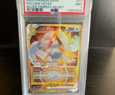 Lugia VSTAR #211 PSA 9 Graded Pokemon Card