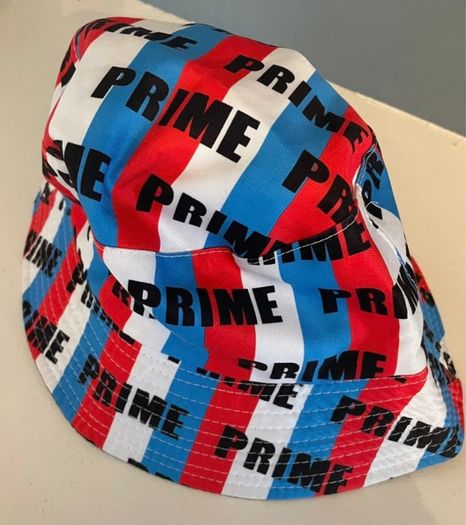 Prime hat & empty bottles