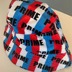 Prime hat & empty bottles