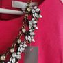 WD NY cerise peplum top Sz L (Fit 14-16UK) - Bnwt Image 5