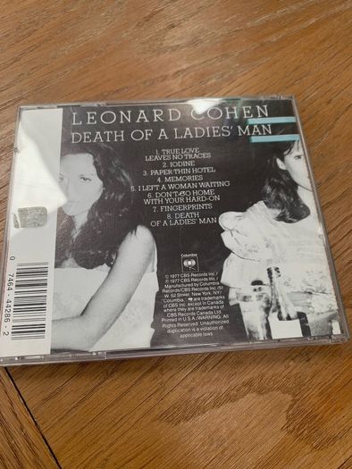Leonard Cohen - Death Of A Ladies' Man