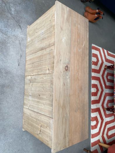 Solid wooden organiser for storage