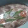 DISH - Jersey Pottery - Tulip Design- c.70/80s Image 3