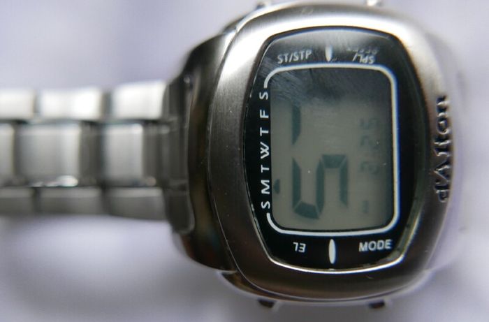 D'Alton Digital Wristwatch - Metal Bracelet and Water Resistance - fresh battery