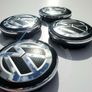 Set/4 x NEW STYLE 56mm VW wheel caps Volkswagen cap hub  6CD601171 Image 4