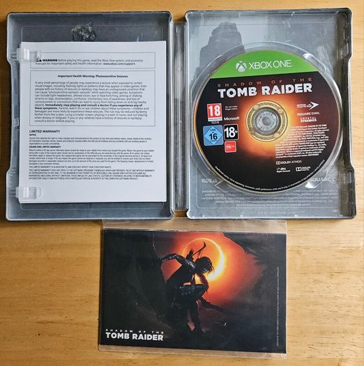 Shadow of the Tomb Raider Steelbook Xbox One