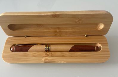 New: Wooden Pen Box & Pen Gift
