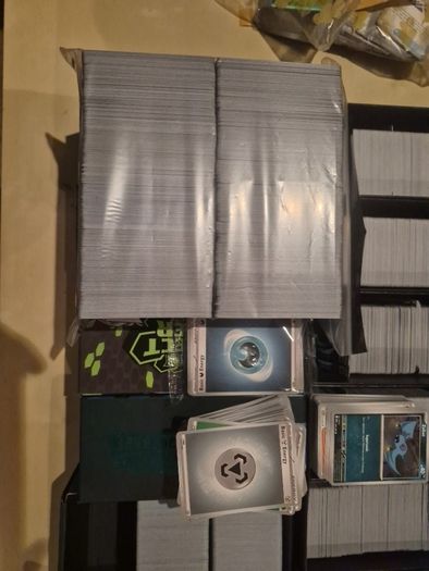 pokemon cards bulk around 6500 cards and over 1000 energy cards