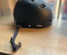 Oxelo Inline Skating Skateboarding Scootering Helmet MF500 - Black