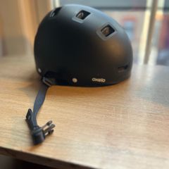 Oxelo Inline Skating Skateboarding Scootering Helmet MF500 - Black