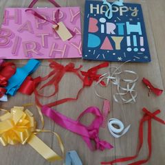 Bits of ribbon and bows