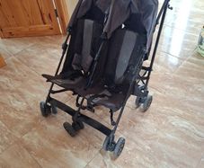 O Baby Double Stroller