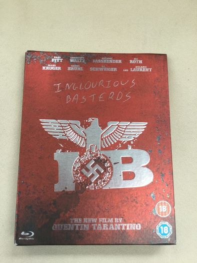 inglorious bastards blu ray limited edition set ww2 brad pitt action