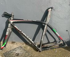Carbon fibre road bike - frame only