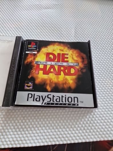 Die Hard Trilogy PlayStation1 Ps1 PlayStation2 Ps2 Games Original