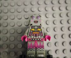 Lego Minifigures Series 11 Lady Robot col11-16