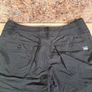 Womens the NORTH FACE hiking cargo shorts black Size 4 small Image 8