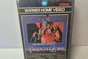 Twilight Zone: The Movie VHS (1983)  Rare Pre-Cert Warner Big Box PAL (Play Tested &amp; Mould Free)
