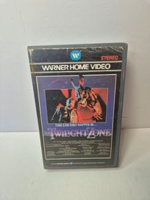 Twilight Zone: The Movie VHS (1983)  Rare Pre-Cert Warner Big Box PAL (Play Tested & Mould Free)
