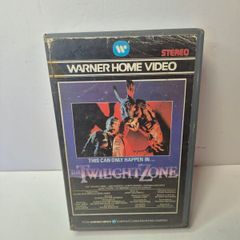 Twilight Zone: The Movie VHS (1983)  Rare Pre-Cert Warner Big Box PAL (Play Tested & Mould Free)