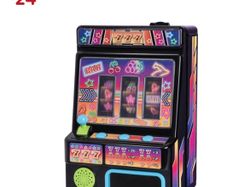 Electronic Arcade Game Slot Machine Mini Unit