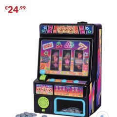 Electronic Arcade Game Slot Machine Mini Unit