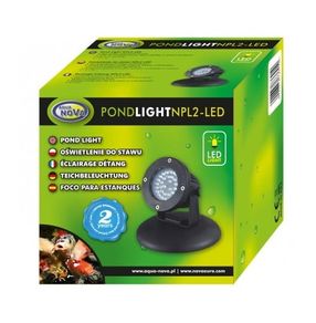 Aqua Nova NPL2-LED1 2.2W LED Pond Light with Twilight Sensor