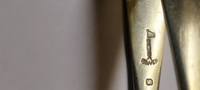 Silver tongs