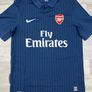 Genuine Vintage 2009 Nike Arsenal London Away Jersey Shirt Mens Medium Image 2