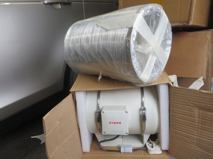 Dust Extraction Fan (20cm Dia)