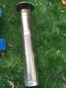 Chimney flue and cap