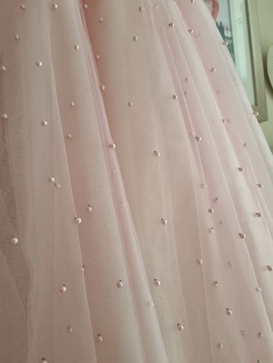 Girls Confirmation dress pink