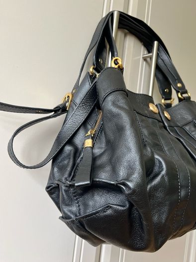 Risk London genuine leather handbag