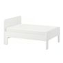 Ikea Childrens Bed, Mattress, and Protector Image 8