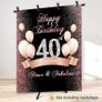 Backdrop Stand Kit 5 x 6.5 ft Green Screen Stand Height Adjustable Portable Small 2 x 2 M Background Stand for Streaming, Zoom, YouTube, Photography, Birthday Party, Tik Tok Image 7