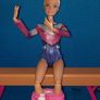 Barbie gymnast & set Image 2