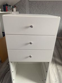 2 sets of 3 IKEA Platsa drawers