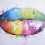 Patrice Muriano  Candy Mouth Framed Wall Art Image 2