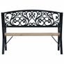 Garden Bench 120 cm Wood Image 7