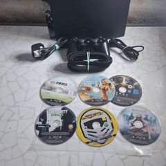 PlayStation 3 (PS3) Slim 160GB Complete Bundle Ps3 Games Controller - CECH-2503A