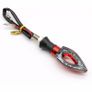 2x 12V RED Motorcycle Indicators Turn Signal Light Image 3