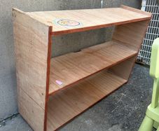 Wooden shelf