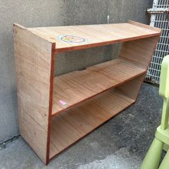 Wooden shelf