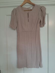 Beige Dress H&M Size 36