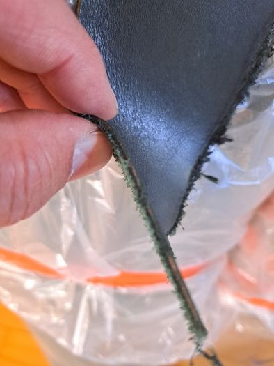 Genuine leather sheets for craft